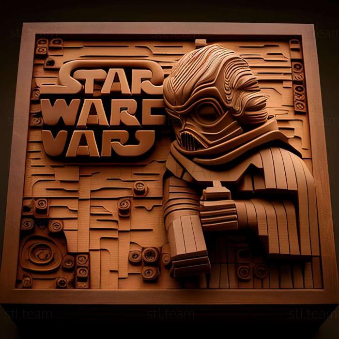 3D модель Игра LEGO Star Wars Сага о Скайуокерах (STL)
